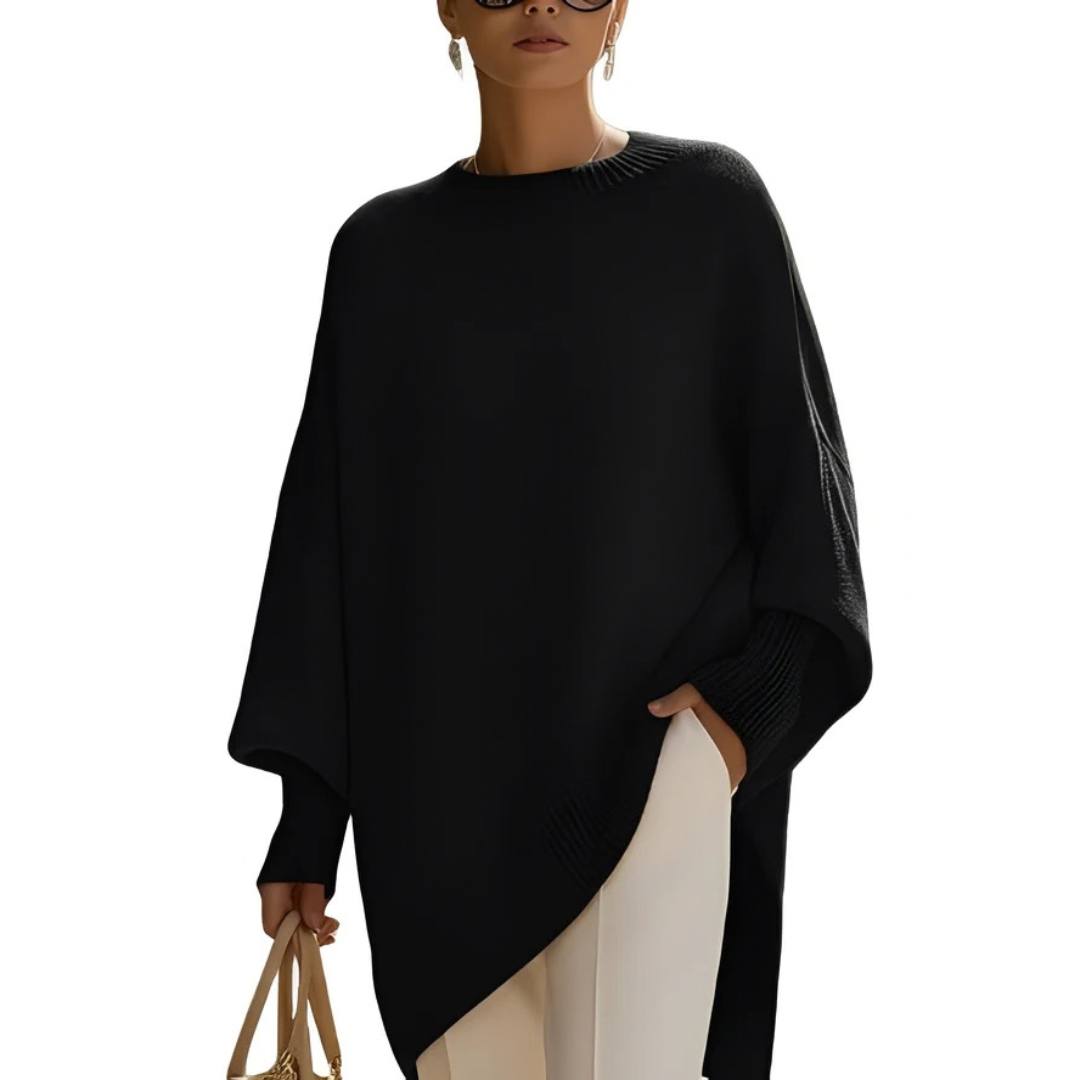 Pamella - Suéter oversize estiloso e quente