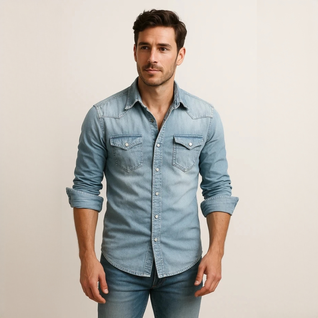 Maxime - Camisa resistente e casual