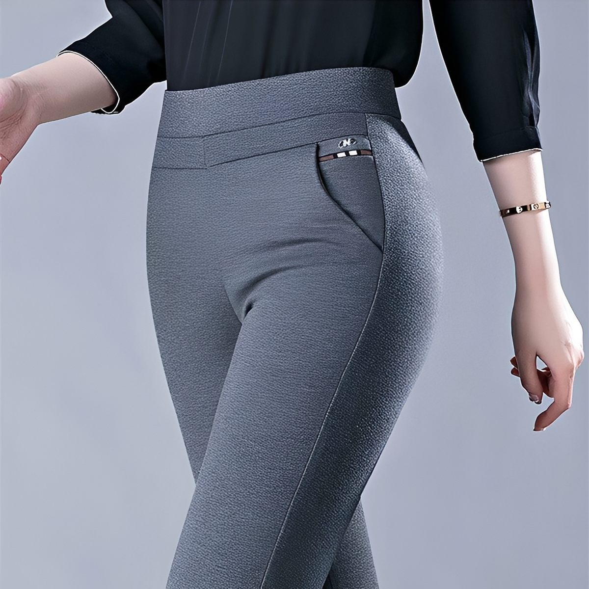 Althea - Calça elástica elegante