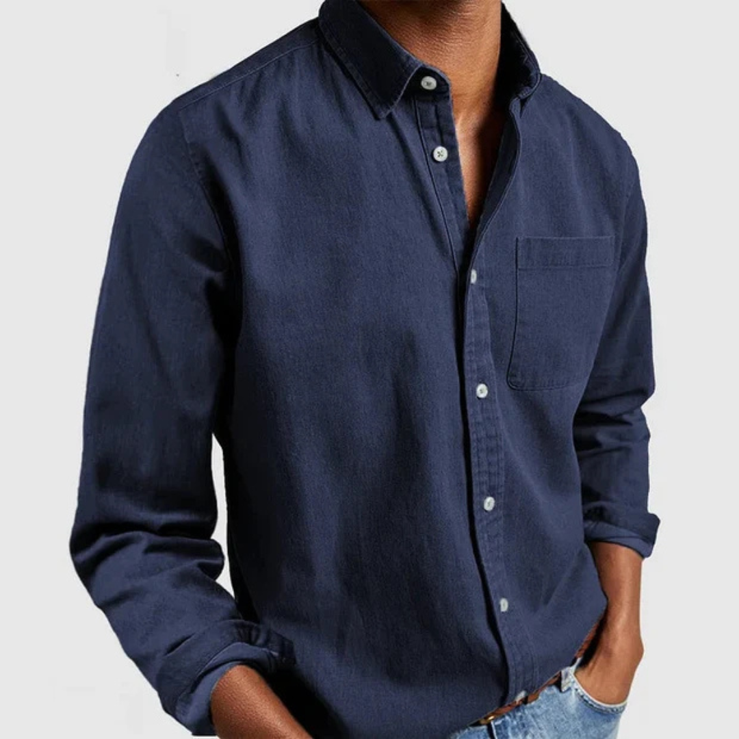 Harald - Camisa casual de mangas compridas