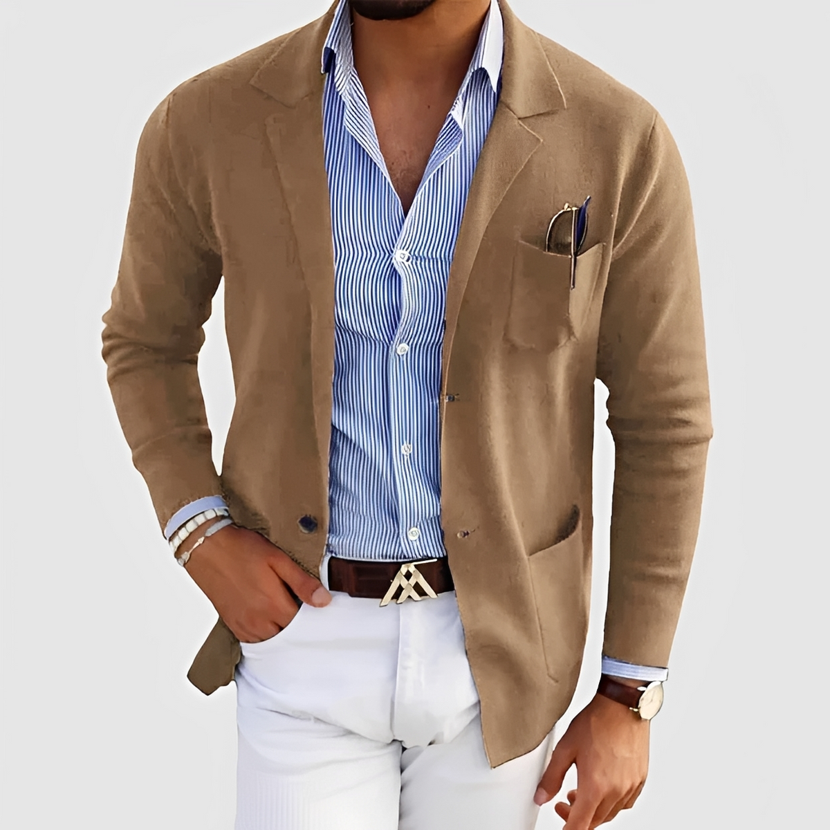 Olivier - Blazer robusto e casual