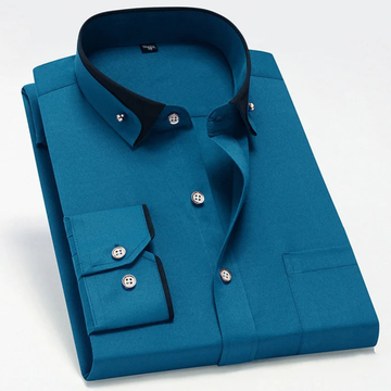 Tanner - Camisa clássica de mangas compridas