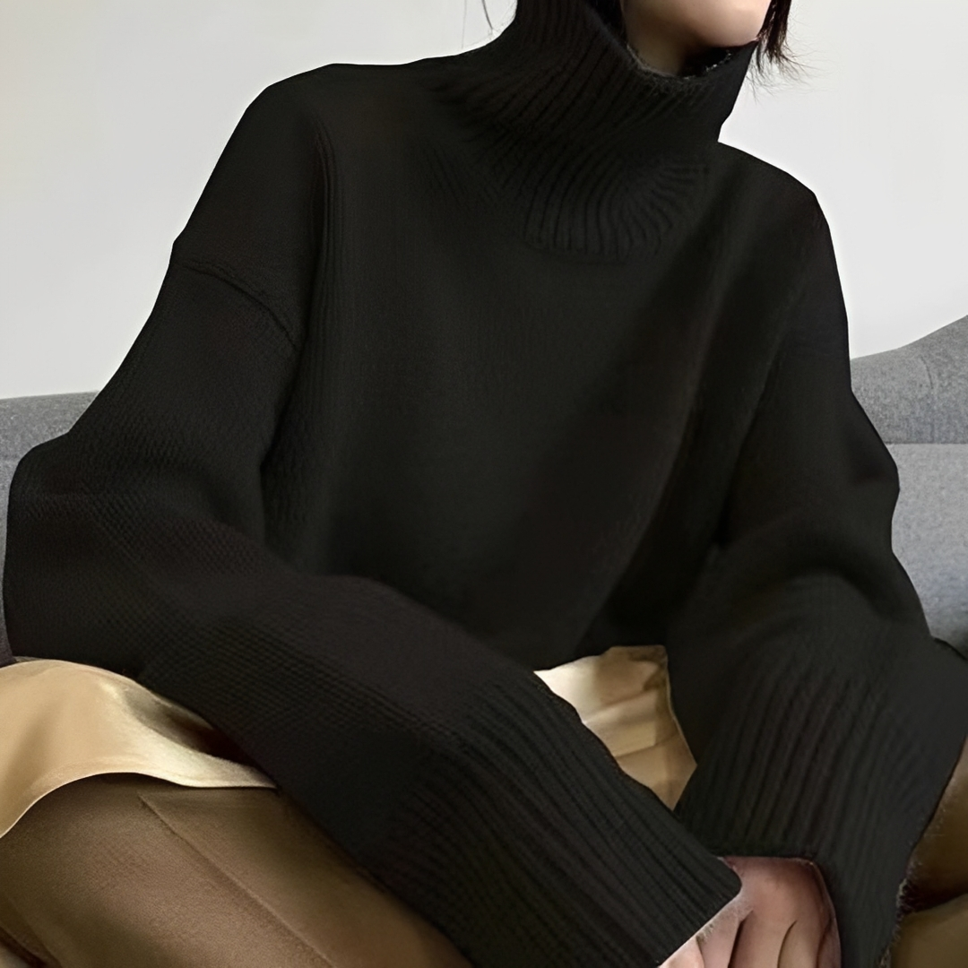 Adiene - Suéter de gola alta elegante e quentinho