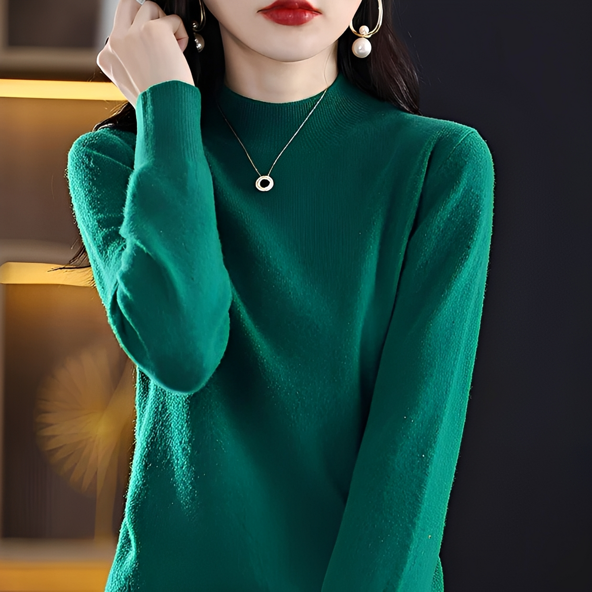 Elza - Suéter macio, quente e elegante