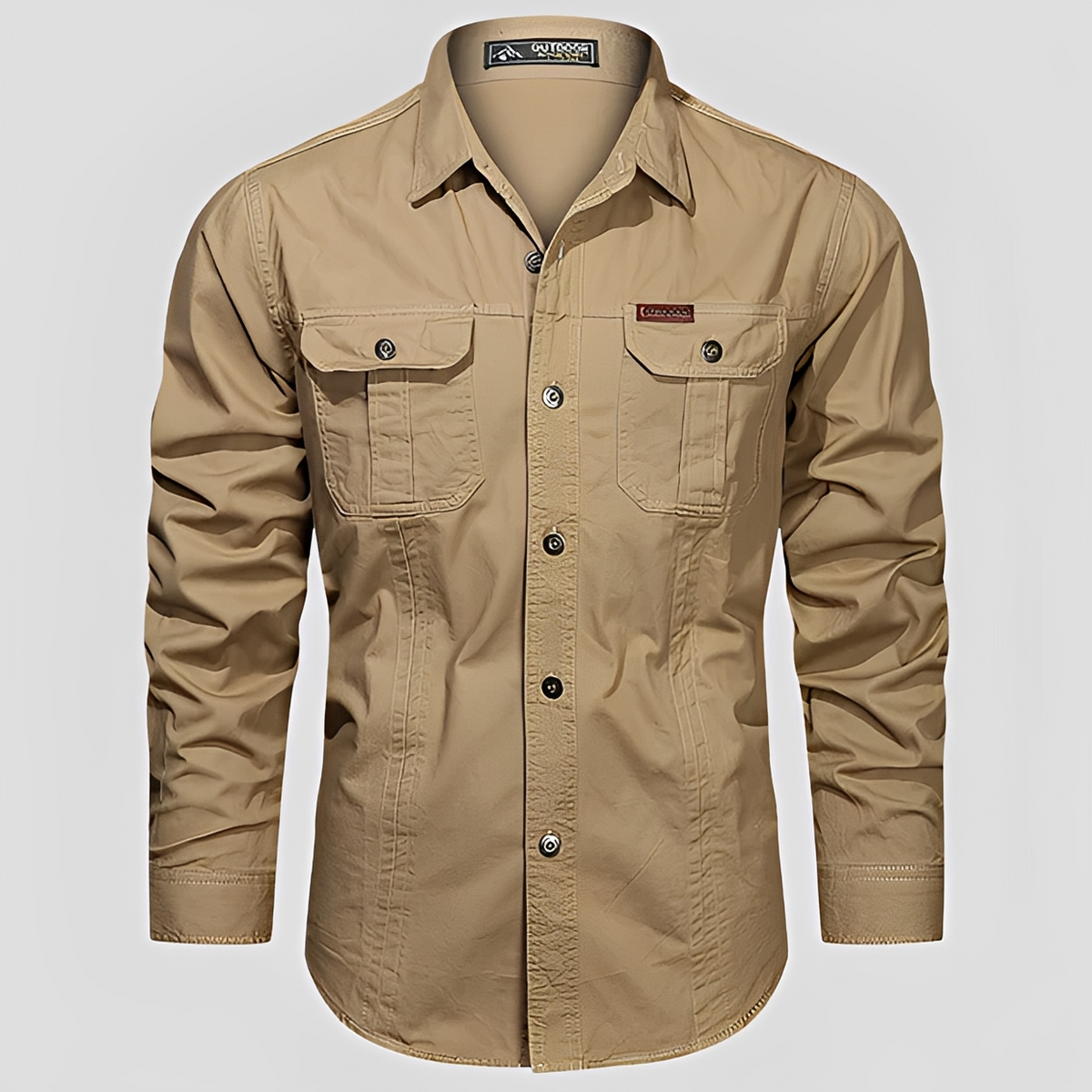 Randulph - Camisa casual e robusta