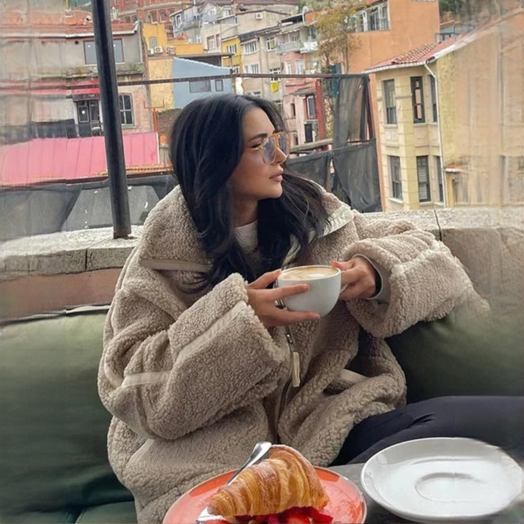 Daria - Jaqueta oversized elegante e quente