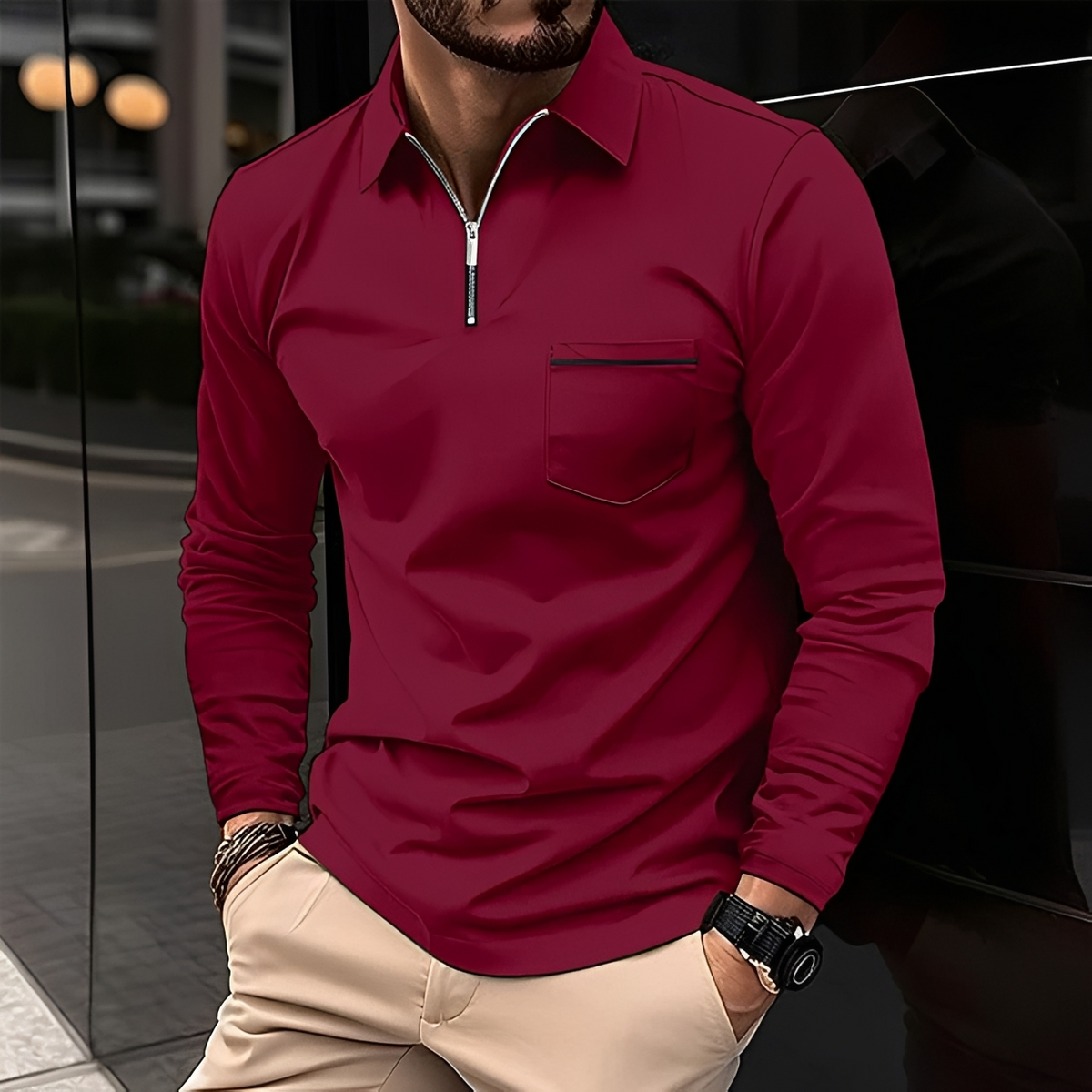 Romeo - Camiseta clássica e quente de manga comprida
