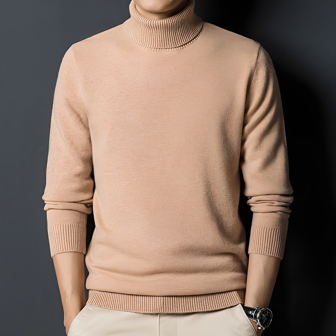 Ralph - Suéter clássico de gola alta