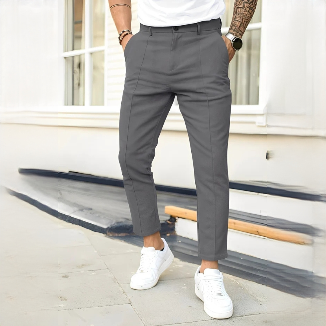 Jerson - Calça ajustada e casual