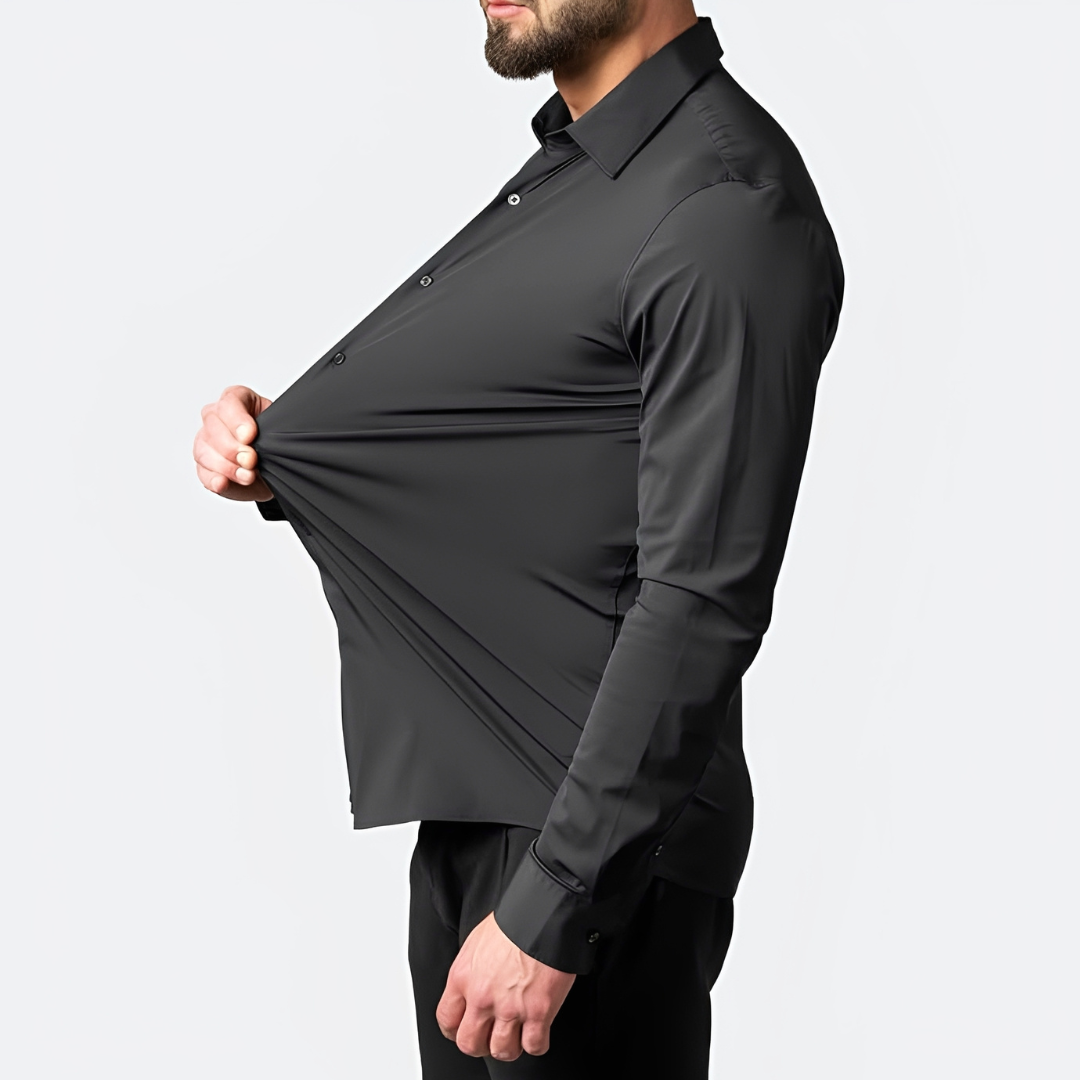 Laurence - Camisa casual extensível