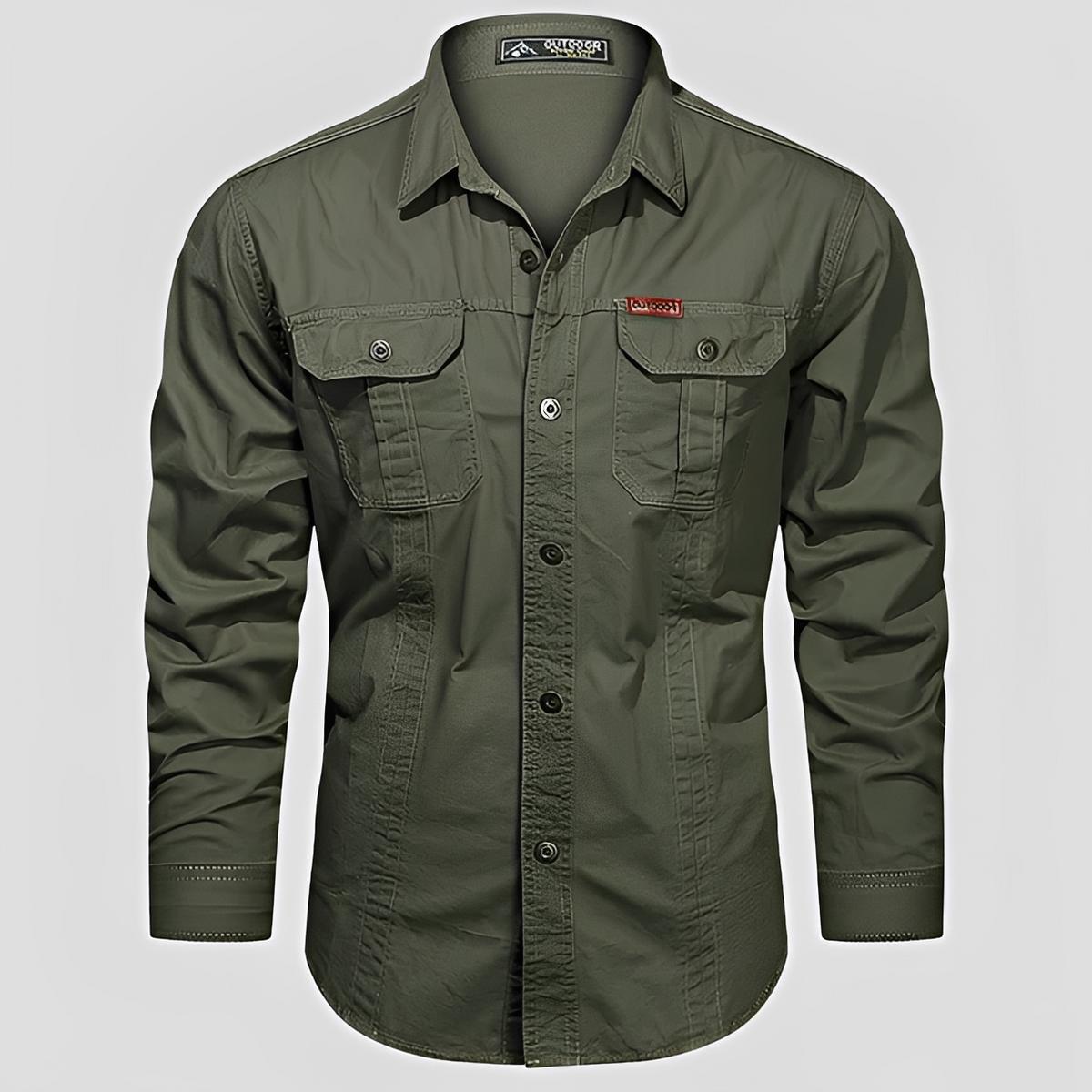 Randulph - Camisa casual e robusta