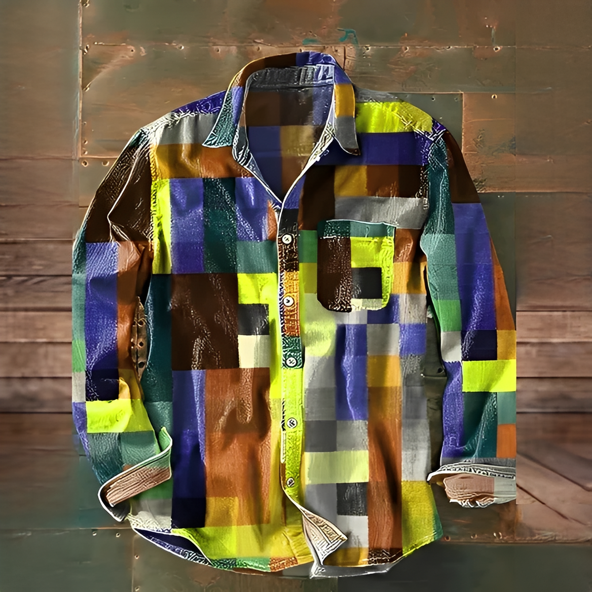 Zilda - Camisa robusta de mangas compridas