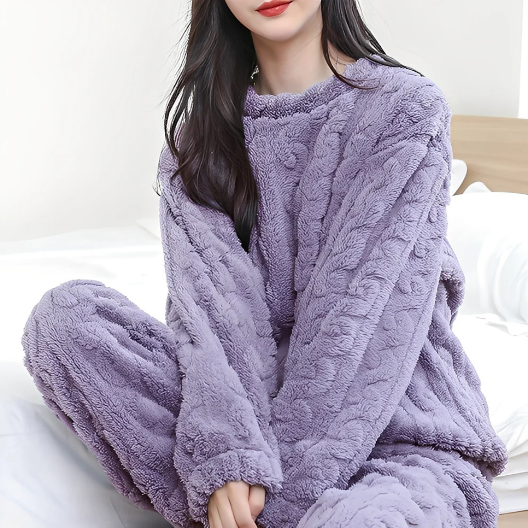 Kilie - Conjunto de pijama quente