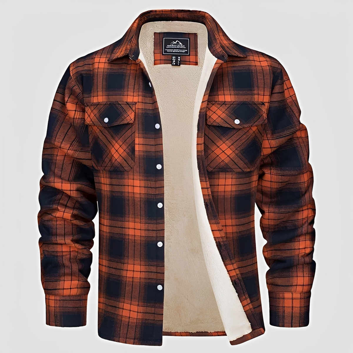 Marlon - Camisa Xadrez de Inverno Resistente