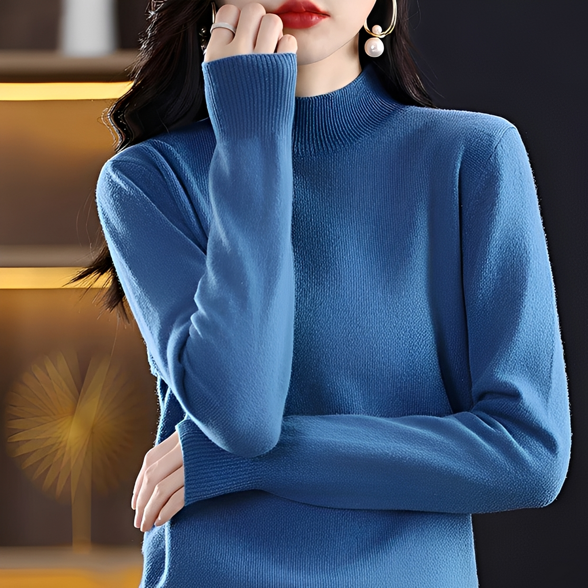 Elza - Suéter macio, quente e elegante