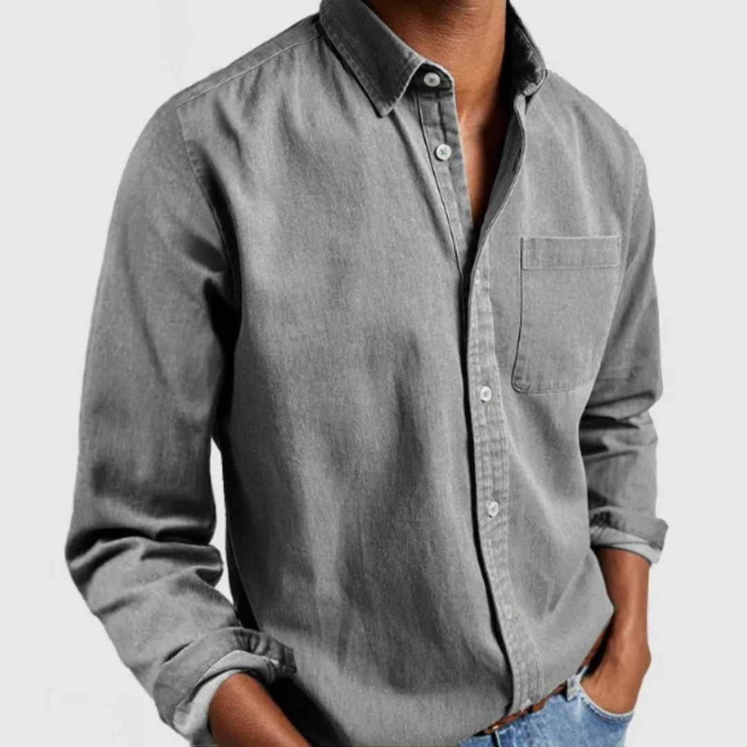 Harald - Camisa casual de mangas compridas