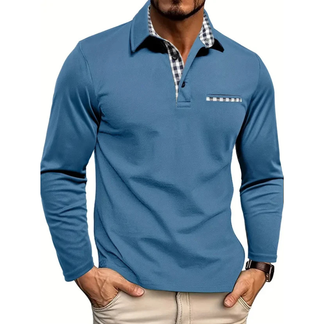 Wilmer - Camisa casual de mangas compridas