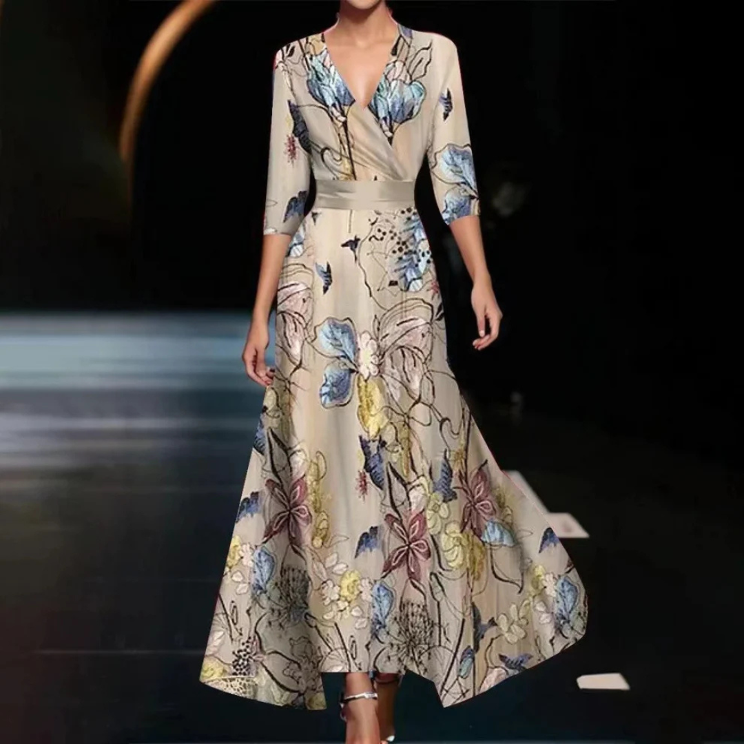 Yuna - Vestido envelope elegante