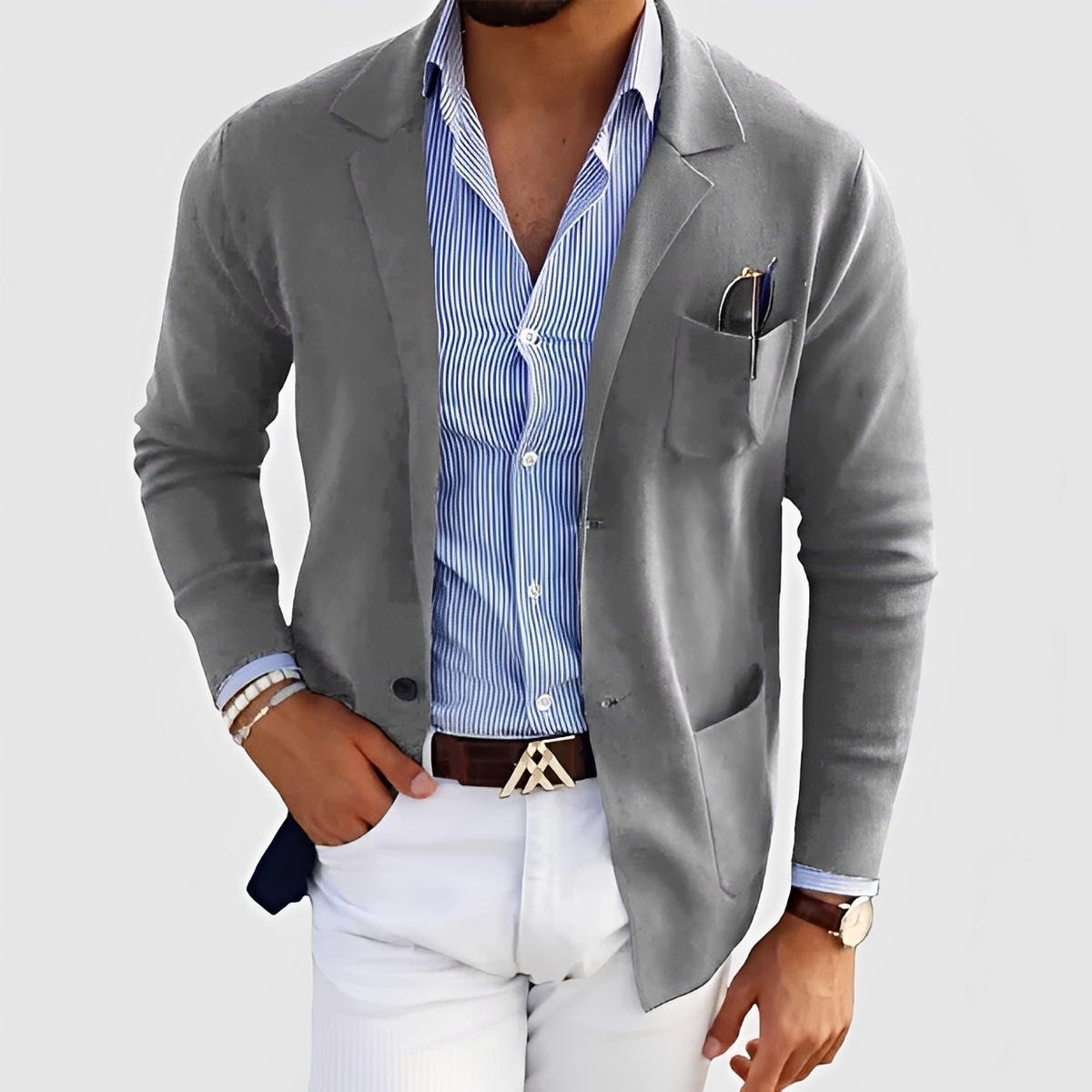 Olivier - Blazer robusto e casual