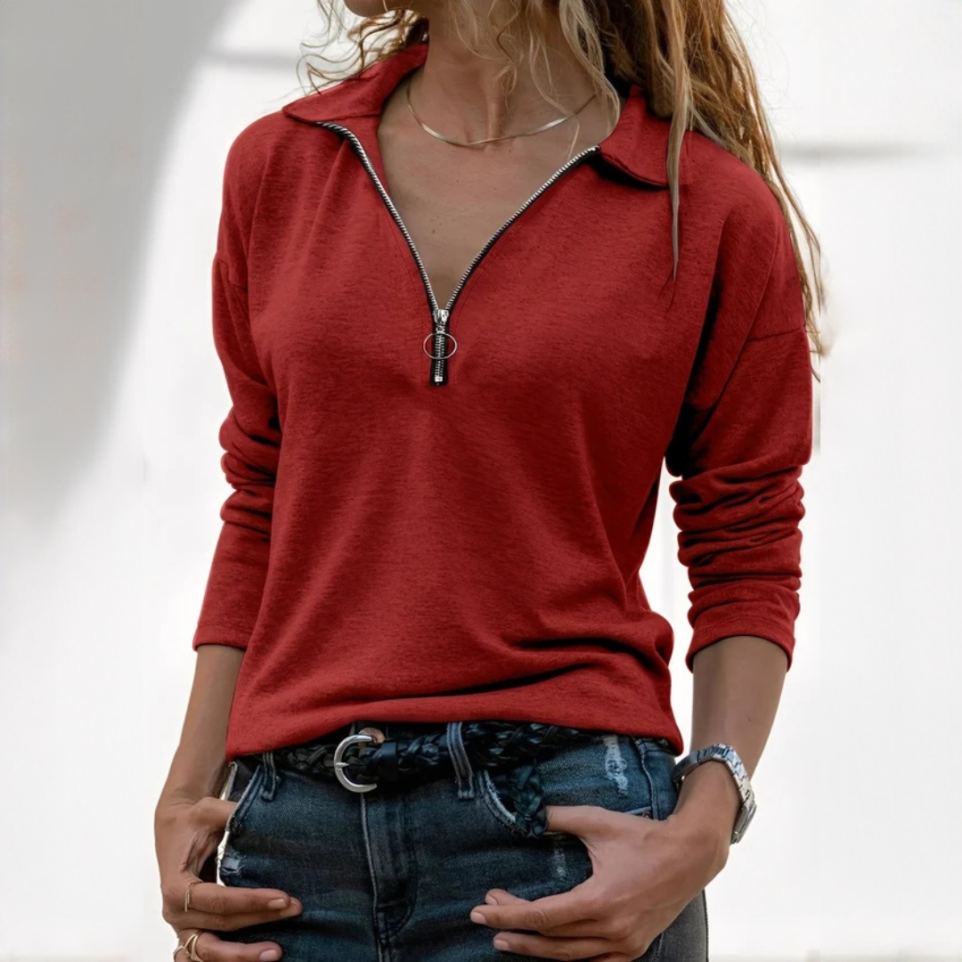 Eliza - Suéter quente, elegante e chique