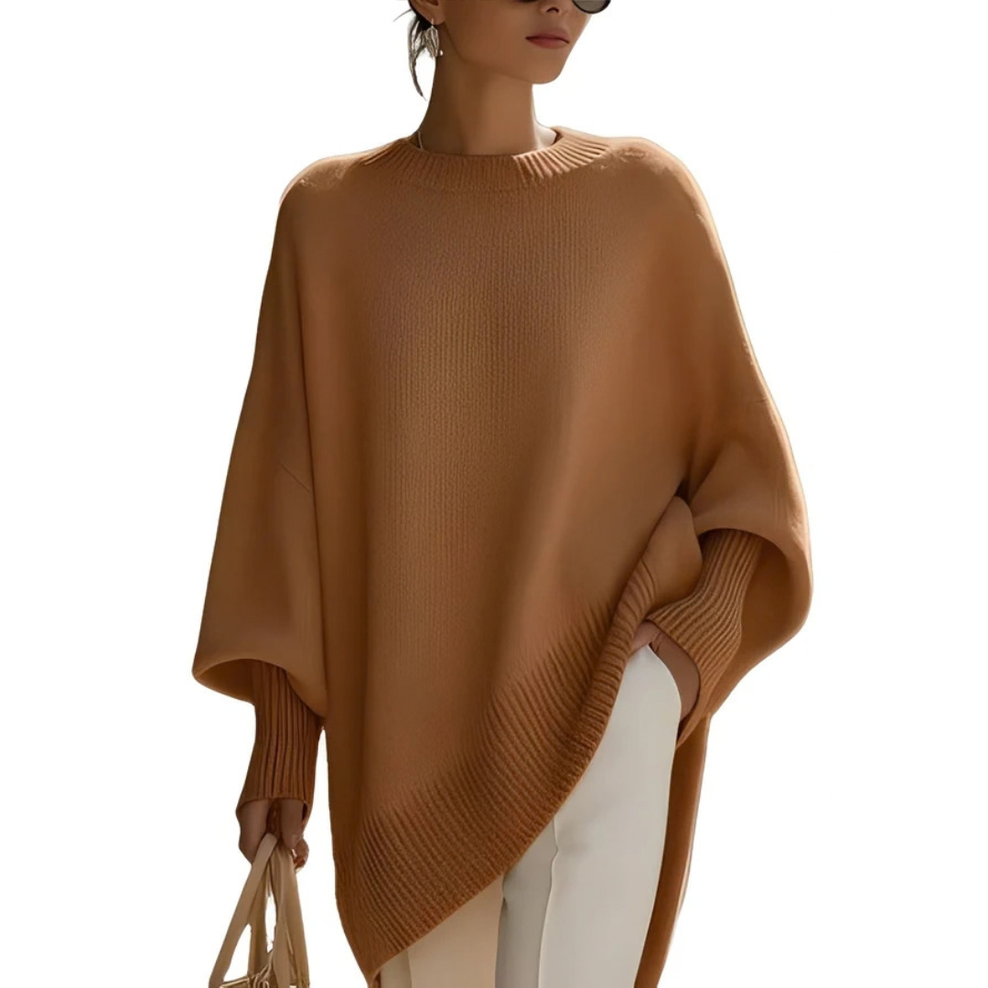 Pamella - Suéter oversize estiloso e quente