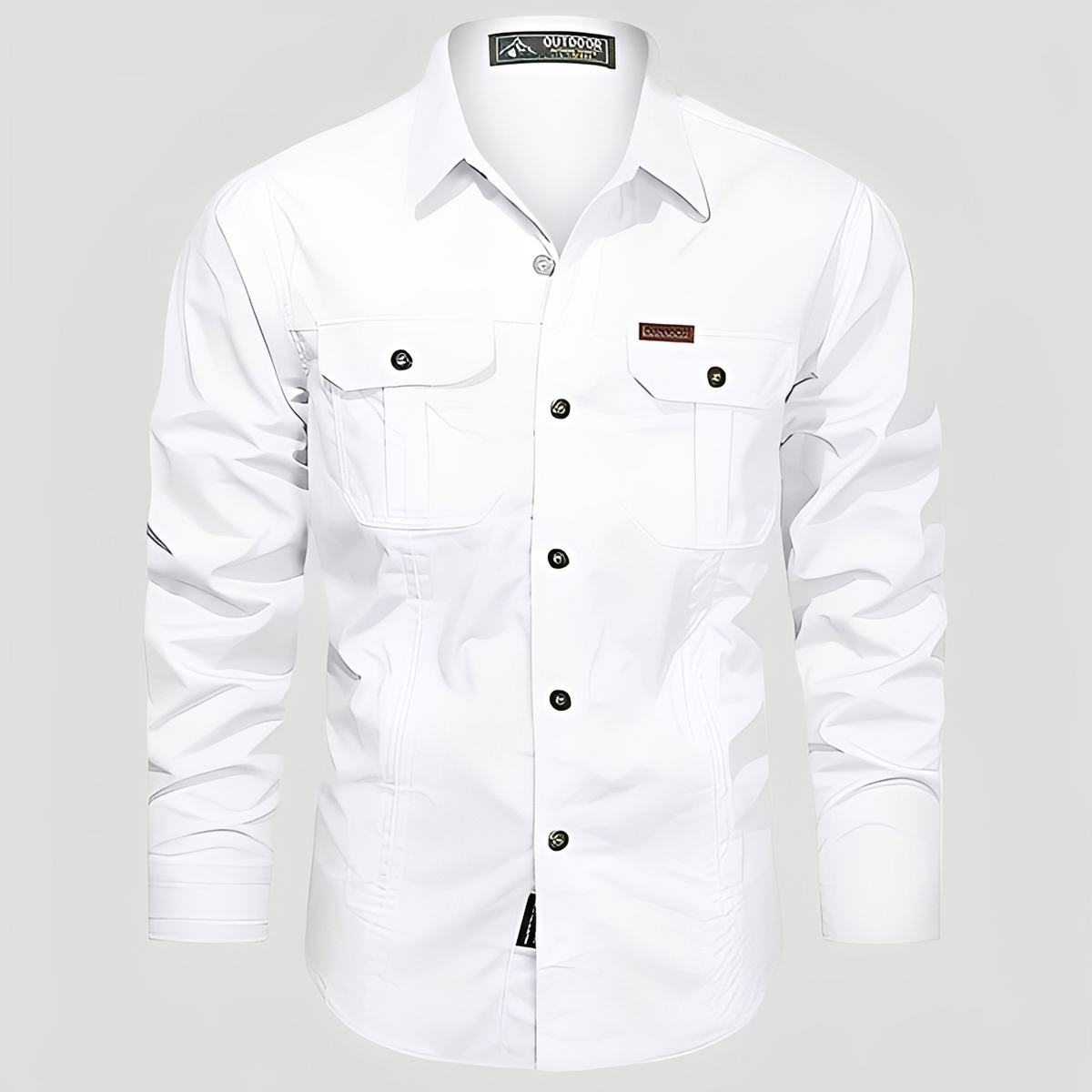 Randulph - Camisa casual e robusta