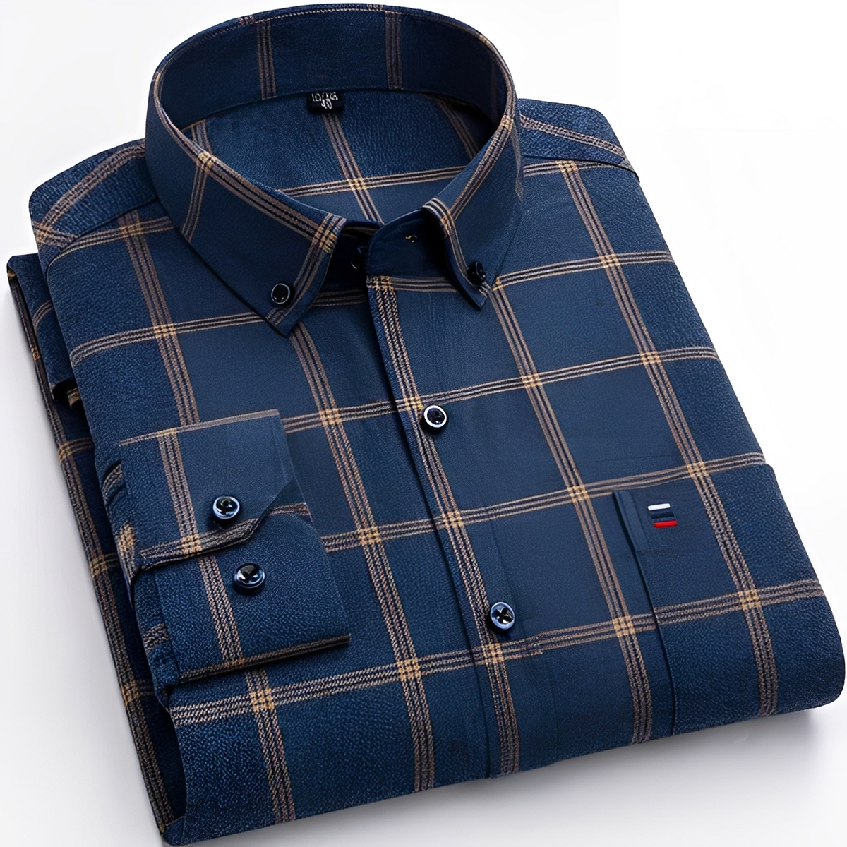 Louis - Camisa xadrez elegante e casual