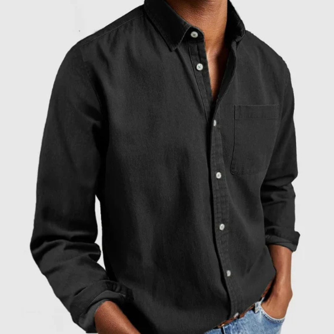 Harald - Camisa casual de mangas compridas