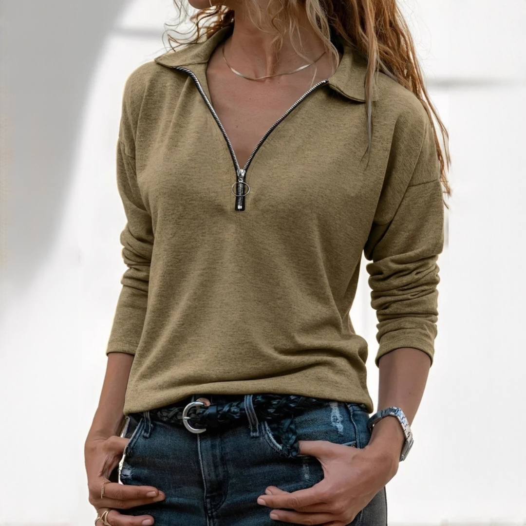 Eliza - Suéter quente, elegante e chique