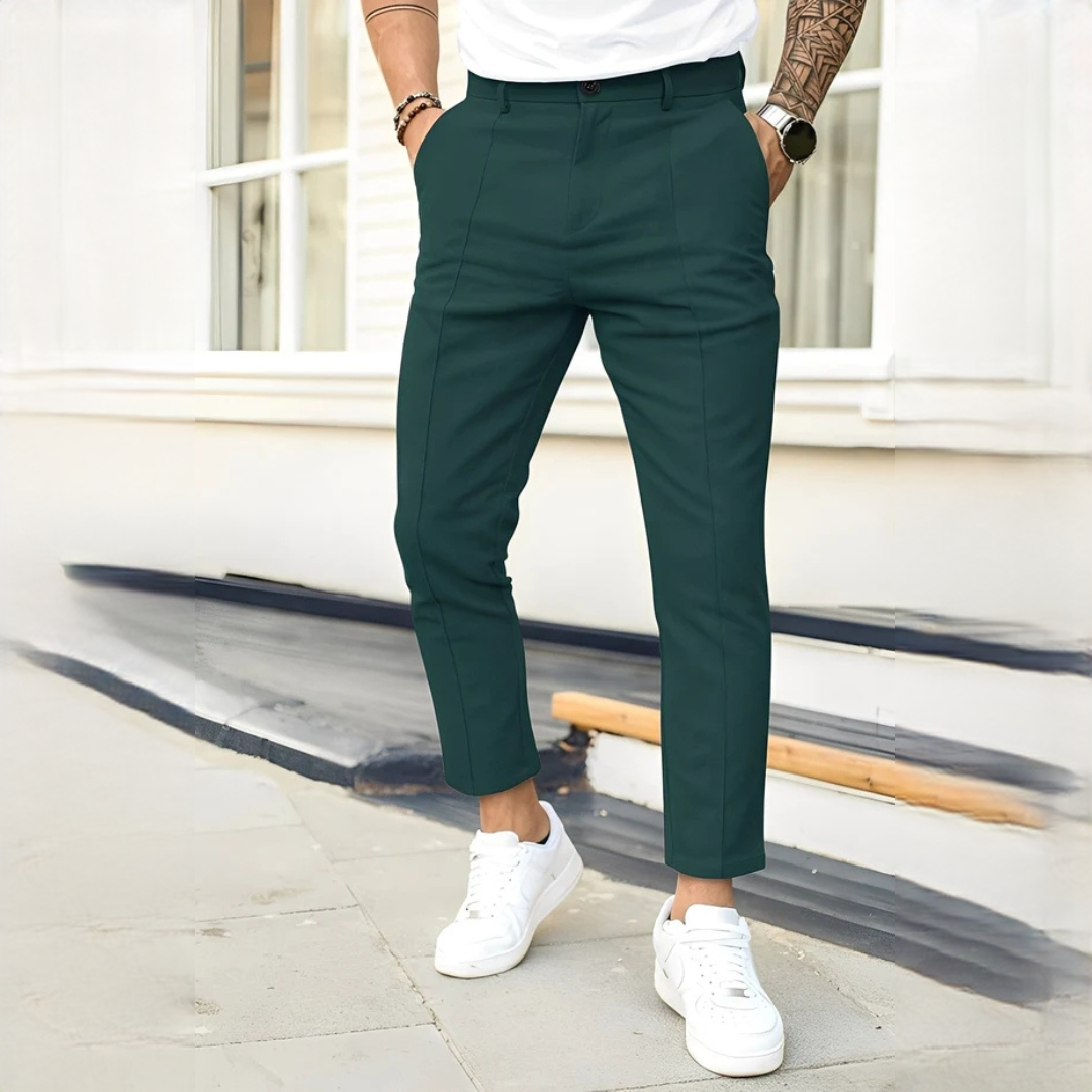 Jerson - Calça ajustada e casual