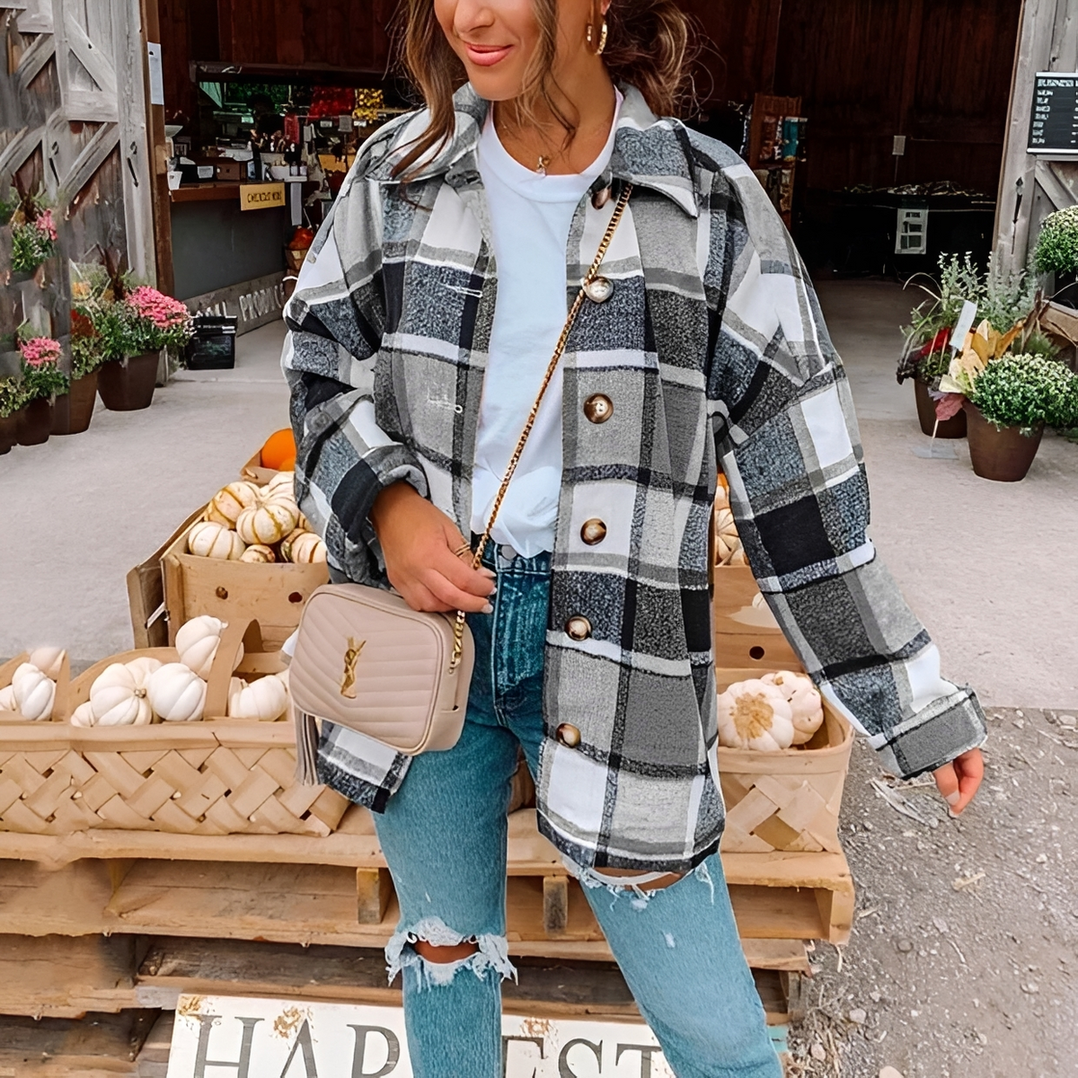 Anna - Camiseta oversize elegante e quente