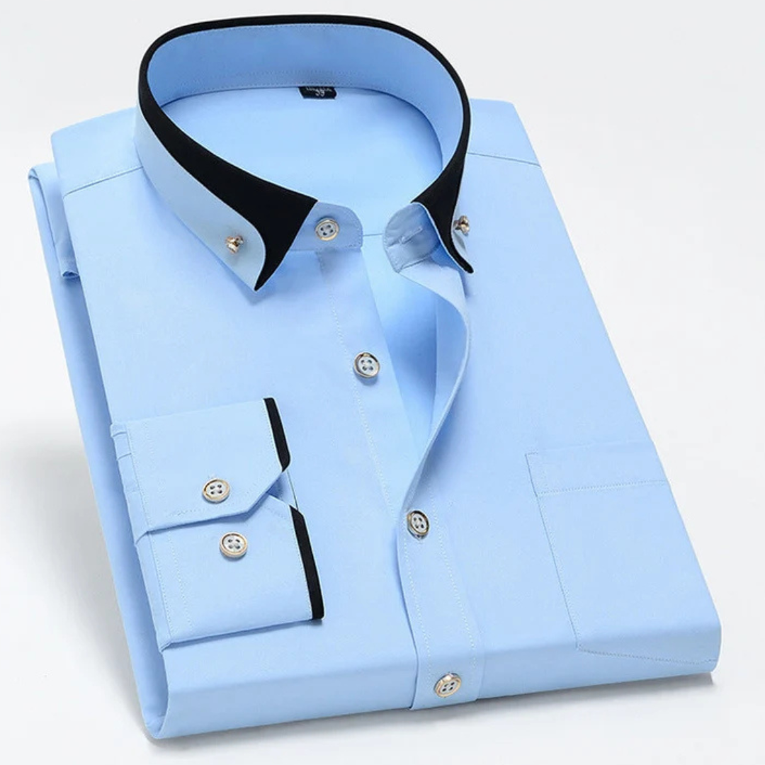 Tanner - Camisa clássica de mangas compridas