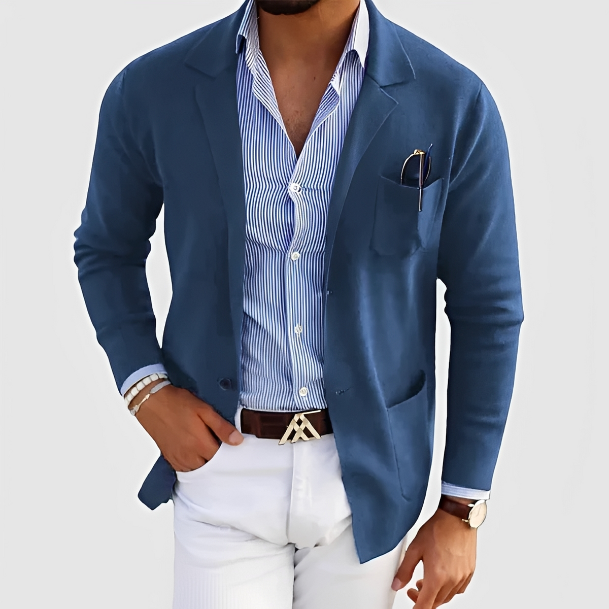 Olivier - Blazer robusto e casual