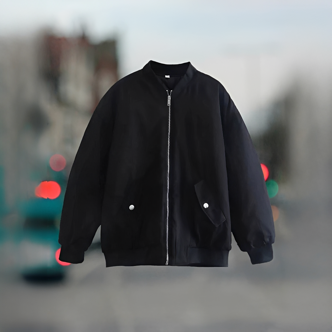 Fellaine - Jaqueta bomber oversized aconchegante