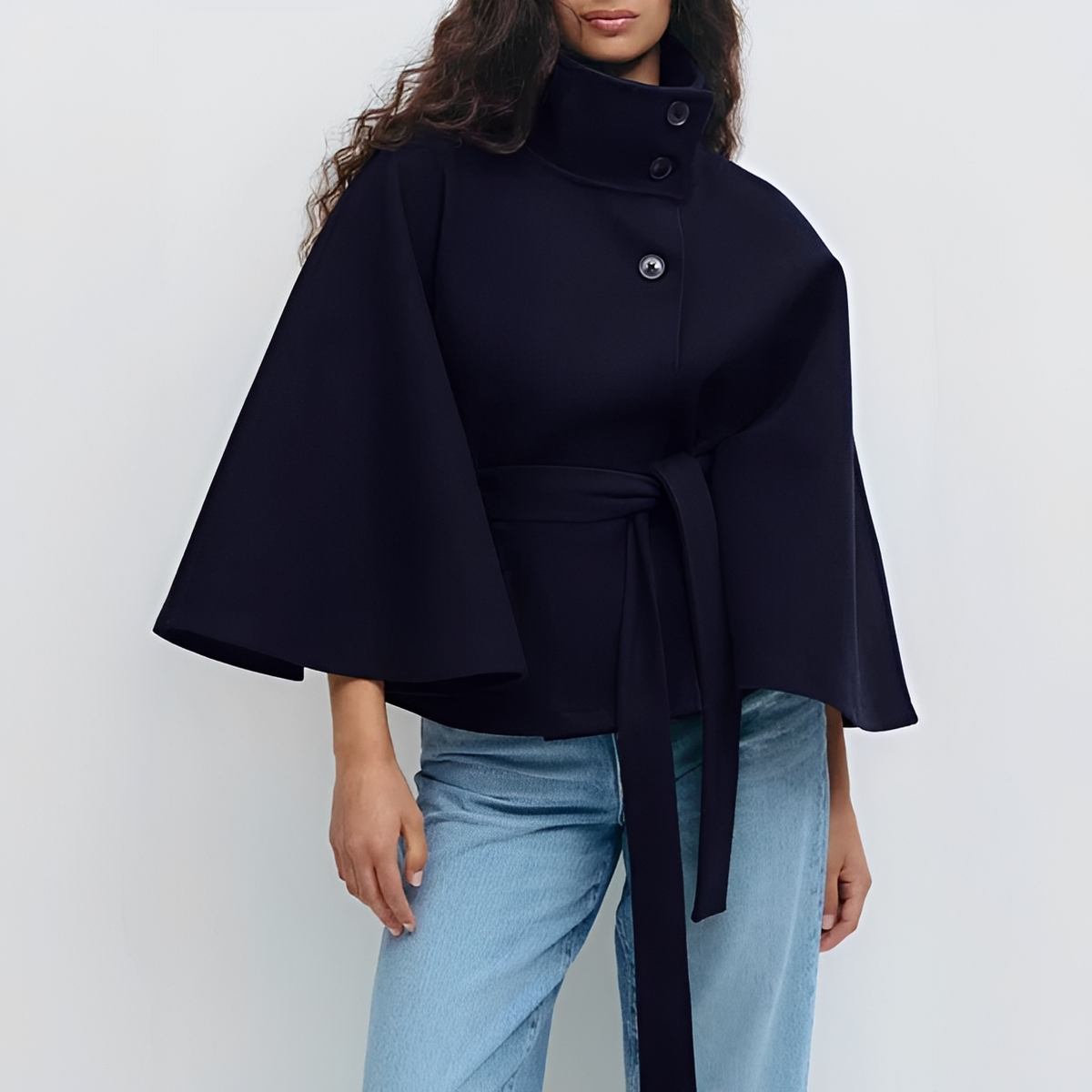 Loraine - Casaco elegante e aconchegante com cinto