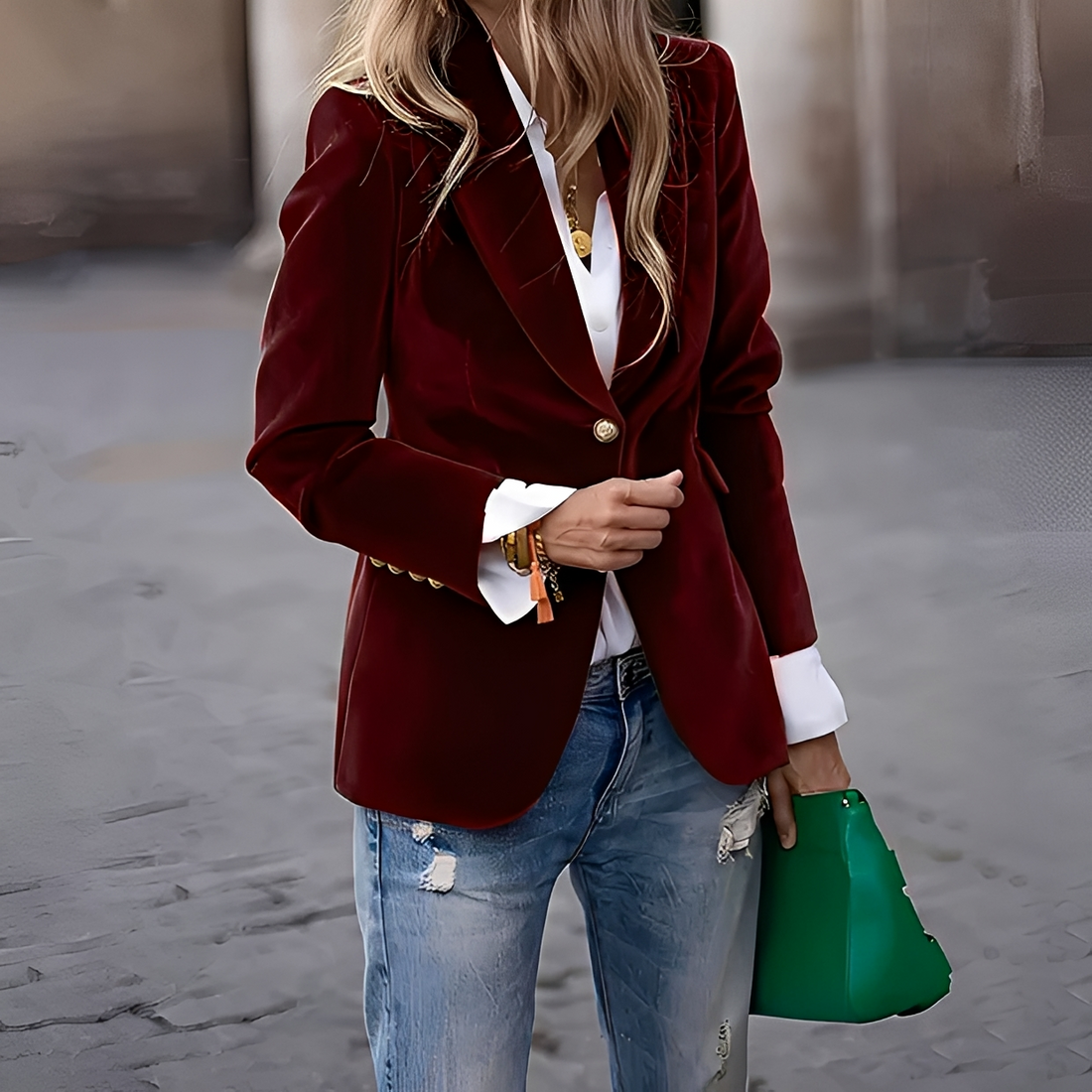 Alesia - Blazer elegante e acolhedor