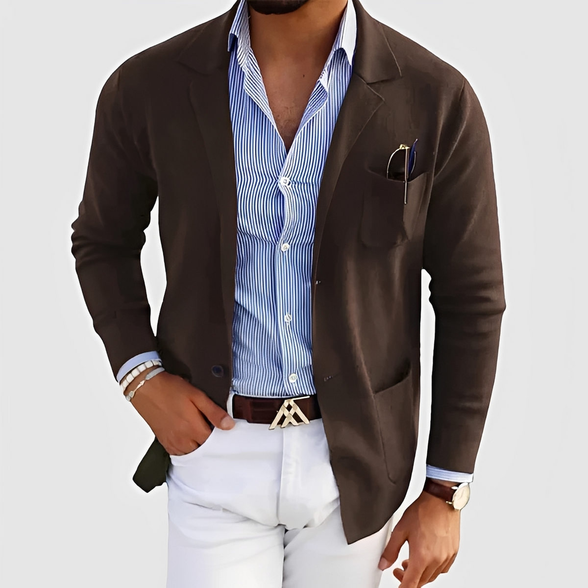 Olivier - Blazer robusto e casual