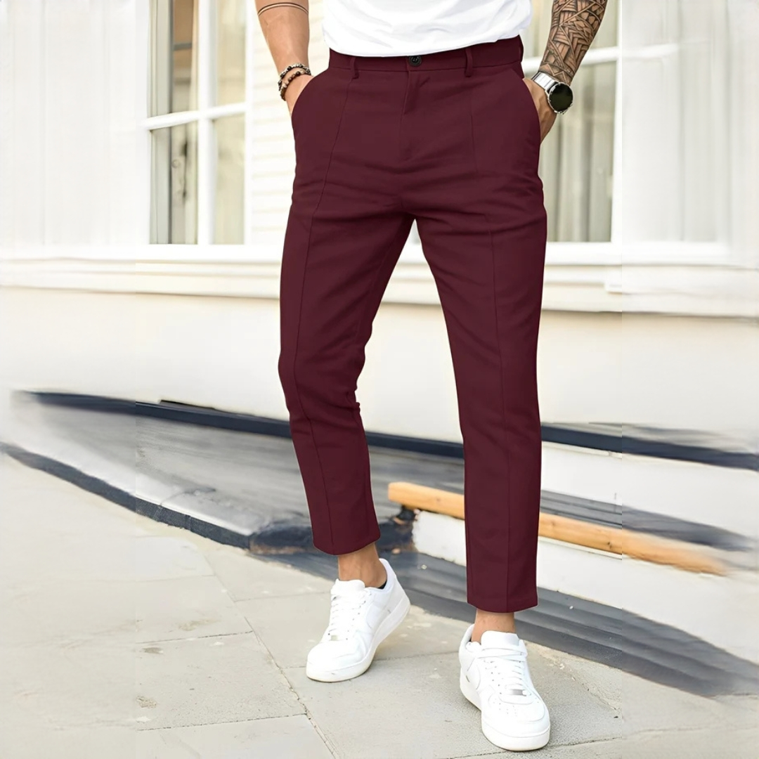 Jerson - Calça ajustada e casual