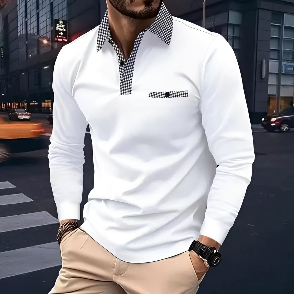 Dansel - Camisa robusta de mangas compridas