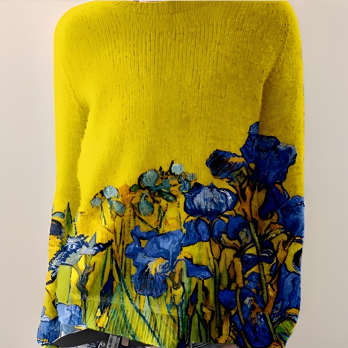 Liliane - Suéter elegante com decote redondo