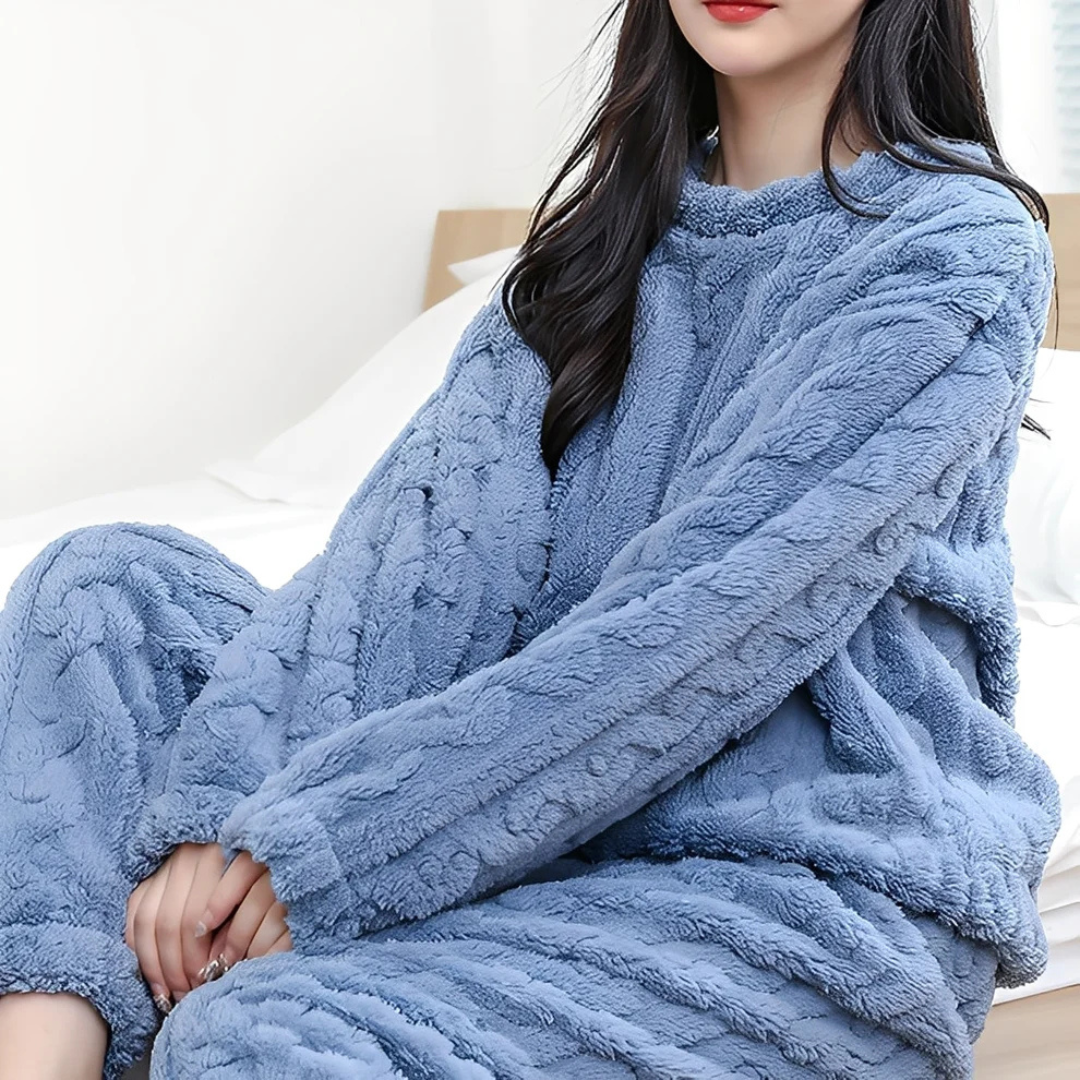 Kilie - Conjunto de pijama quente