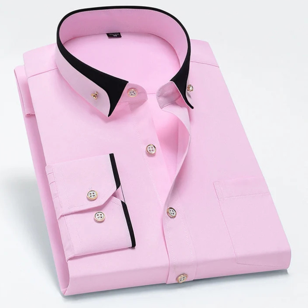 Tanner - Camisa clássica de mangas compridas