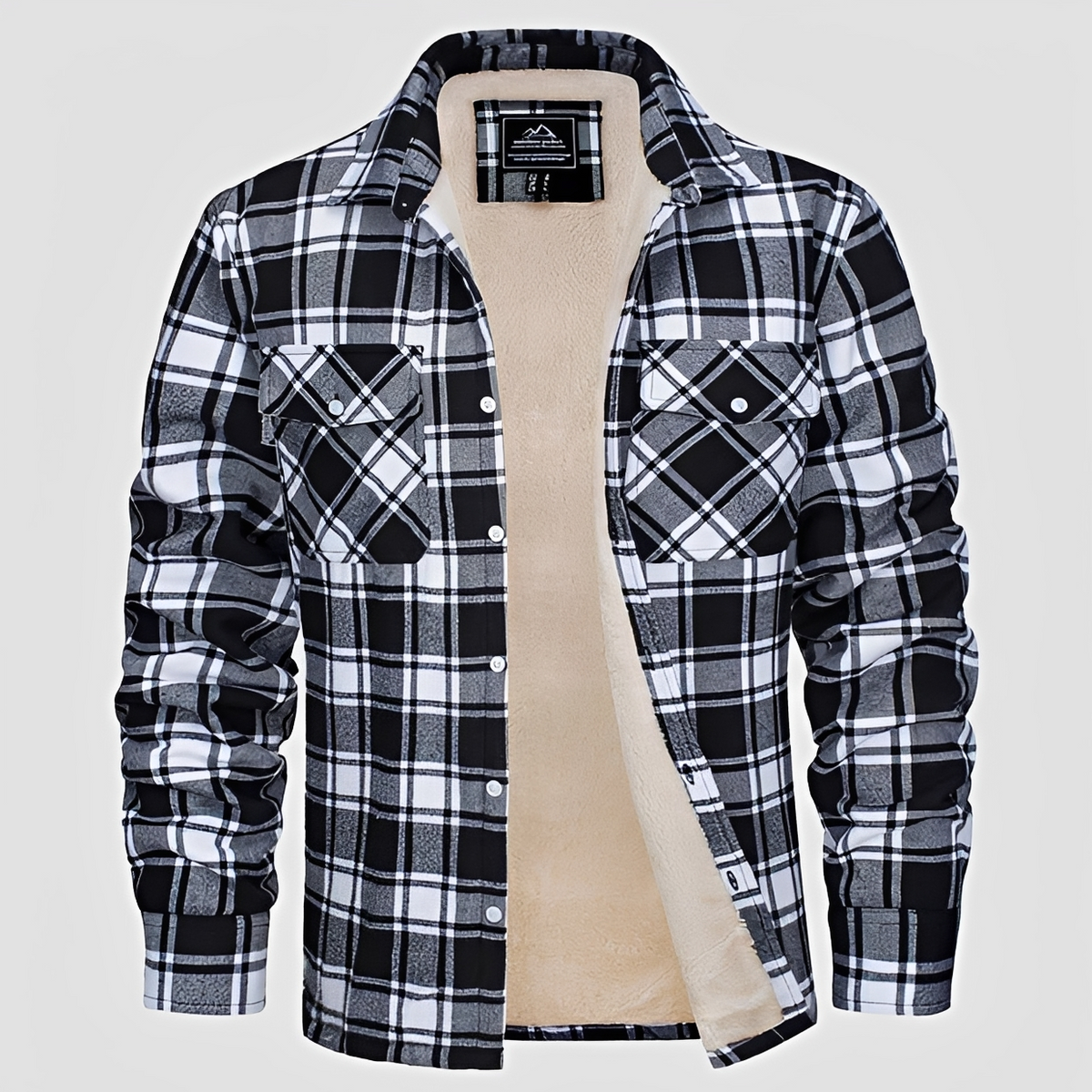 Marlon - Camisa Xadrez de Inverno Resistente