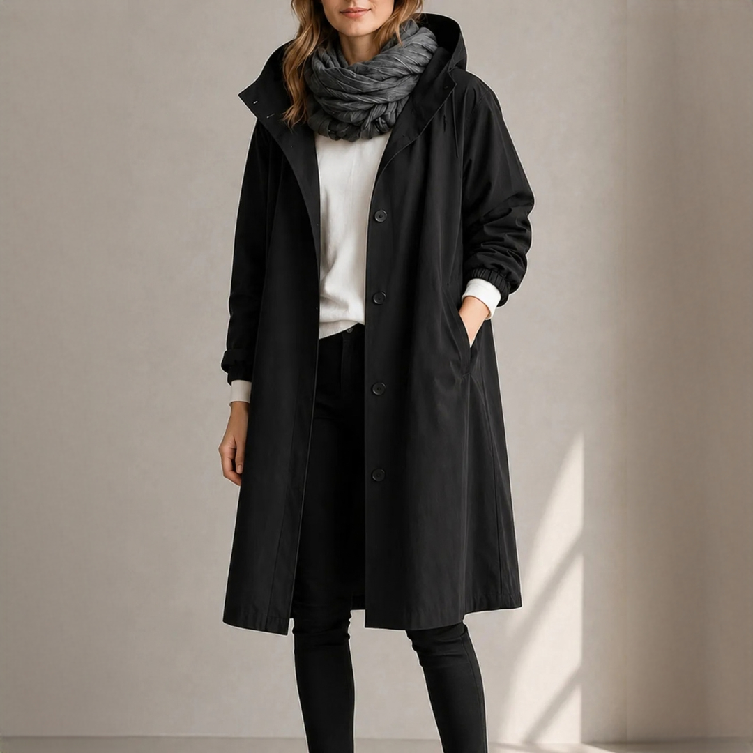 Evy - Capa de chuva elegante e moderna