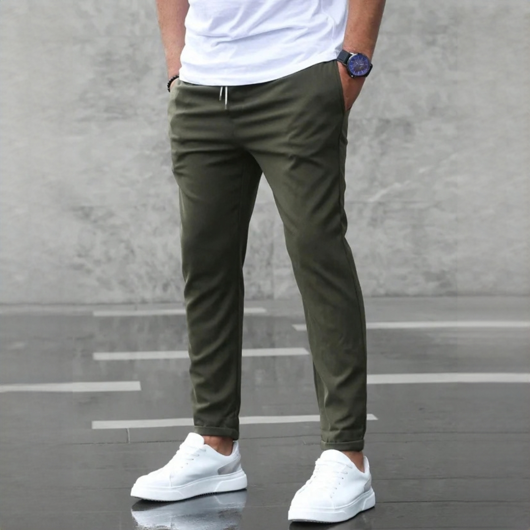 Nico - Calça robusta em corte slim-fit