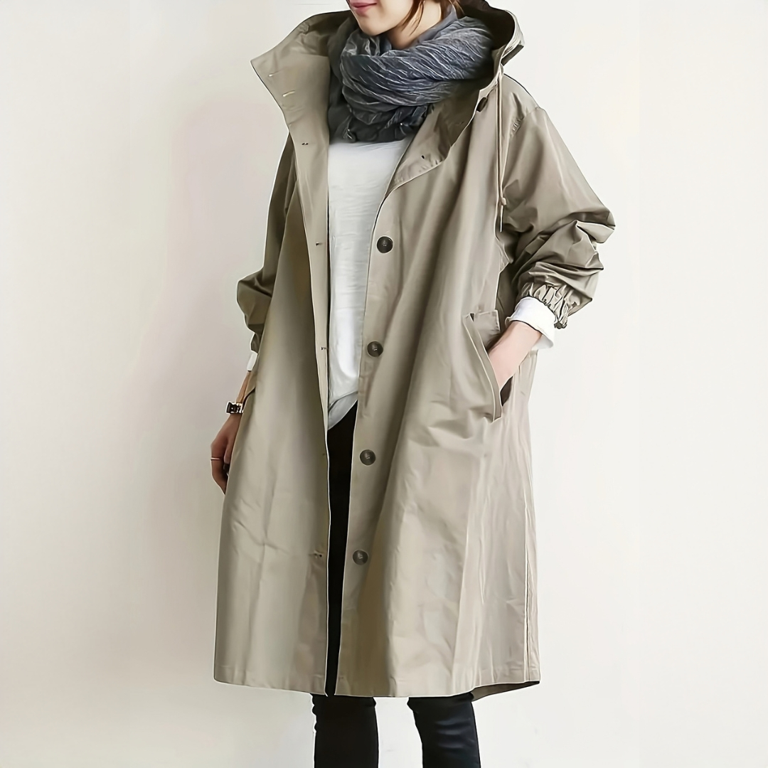 Evy - Capa de chuva elegante e moderna
