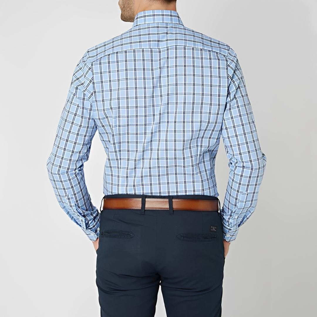 Louis - Camisa xadrez casual