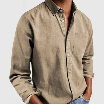 Harald - Camisa casual de mangas compridas