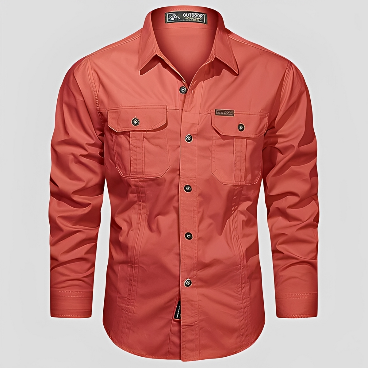 Randulph - Camisa casual e robusta