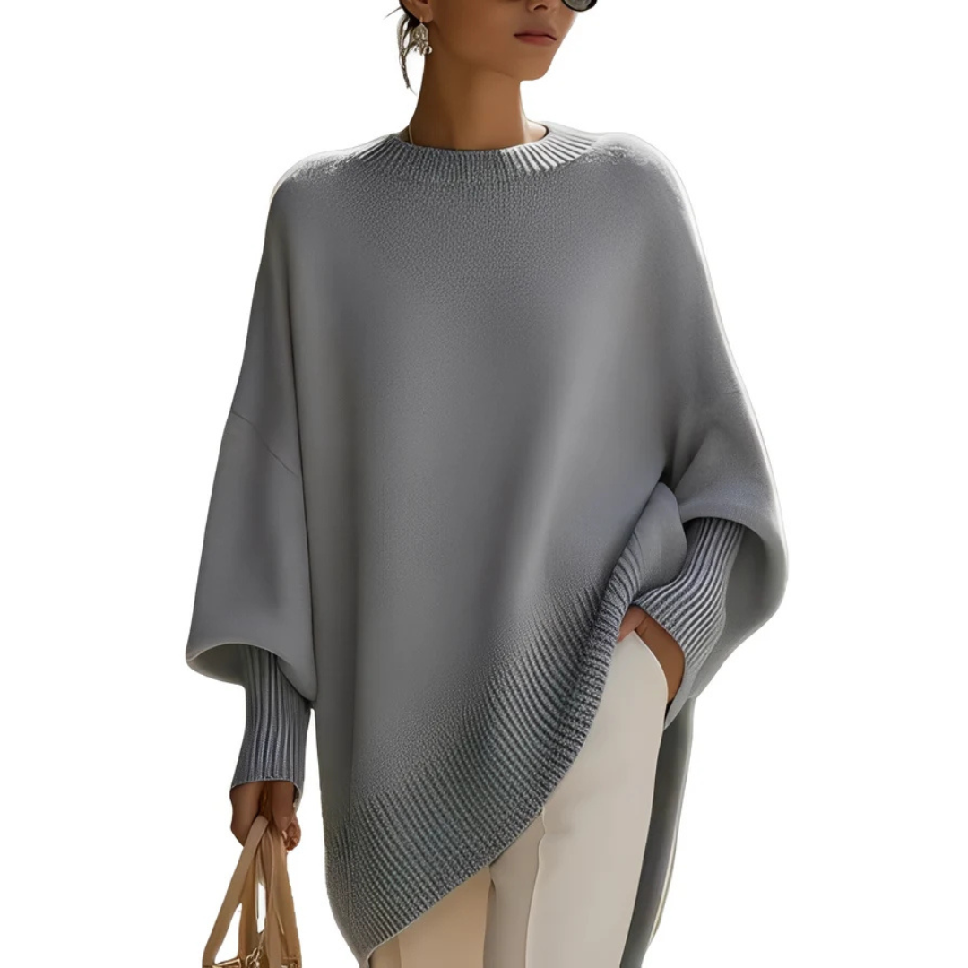 Pamella - Suéter oversize estiloso e quente
